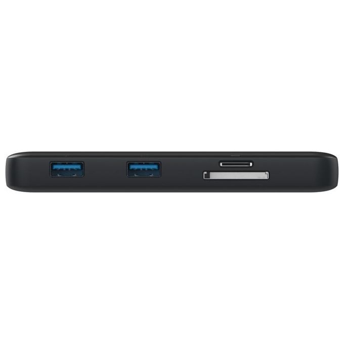 V7 UCMINIDOCKDUAL-PT Docking Station USB-C 2x HDMI 4K 2x USB-A Ethernet Gigabit Lettore SD 100W PD colore Nero