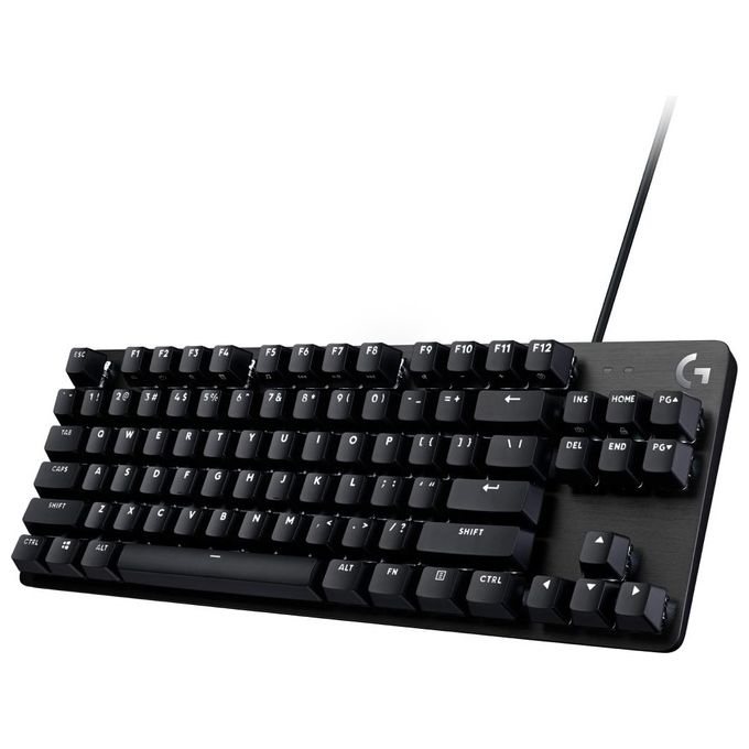 Logitech G 920-010808 G413 TKL SE Tastiera Gaming Meccanica Switch Tattili PBT Alluminio LED Bianco Anti-Ghosting 6-Tasti USB 1,8 m colore Nero