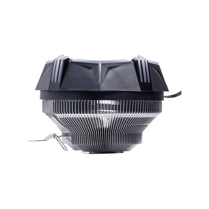 Itek ICY-4LPR Dissipatore CPU Low Profile 65W TDP Ventola 13,5 cm RGB Rainbow Socket Universale Intel AMD colore Nero