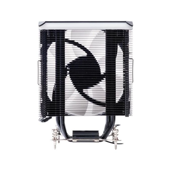 Itek ITACI4HLA Dissipatore CPU ad Aria 150W TDP 4 Heat Pipes 12 cm ARGB colore Nero