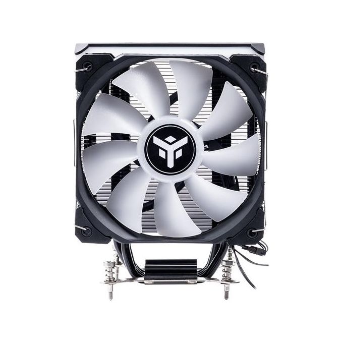 Itek ITACI4HLA Dissipatore CPU ad Aria 150W TDP 4 Heat Pipes 12 cm ARGB colore Nero