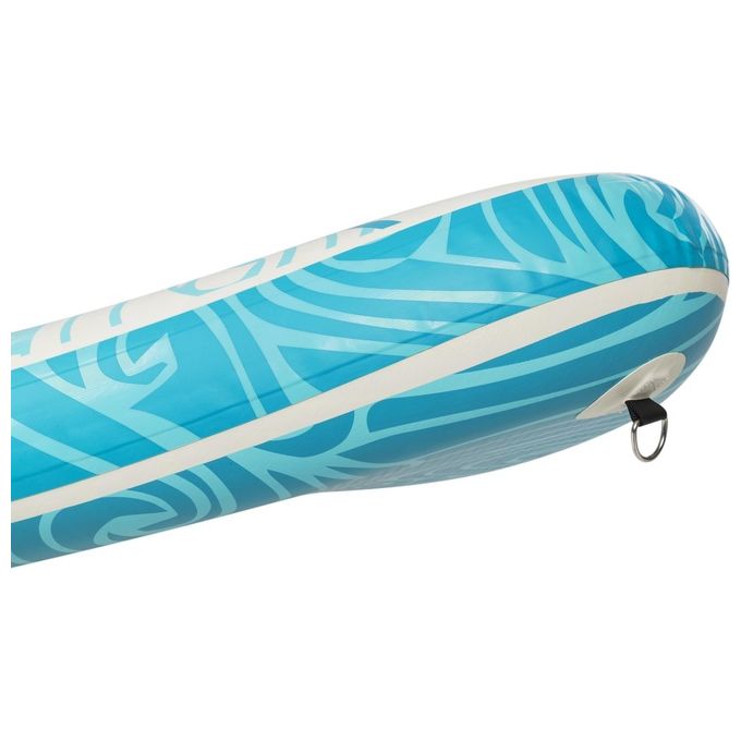 Bestway 65363 Hydro-Force Panorama Tavola Stand up paddle (SUP) gonfiabile con finestra panoramica 340 x 89 x 15 cm colore Ciano