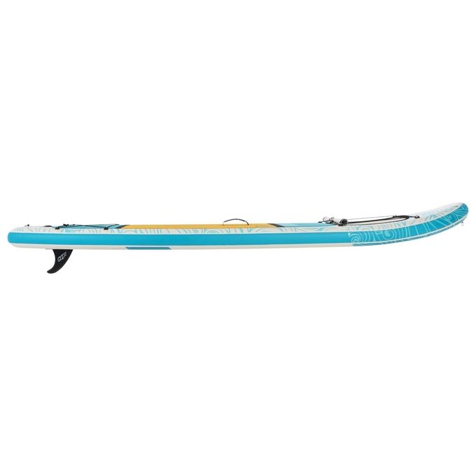 Bestway 65363 Hydro-Force Panorama Tavola Stand up paddle (SUP) gonfiabile con finestra panoramica 340 x 89 x 15 cm colore Ciano