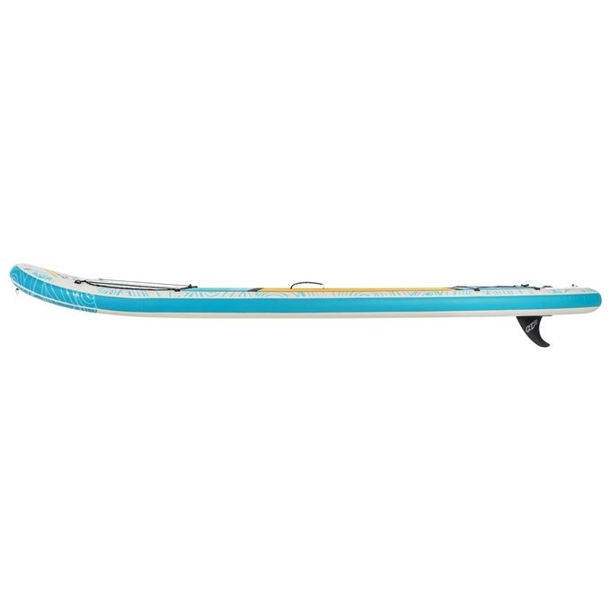 Bestway 65363 Hydro-Force Panorama Tavola Stand up paddle (SUP) gonfiabile con finestra panoramica 340 x 89 x 15 cm colore Ciano