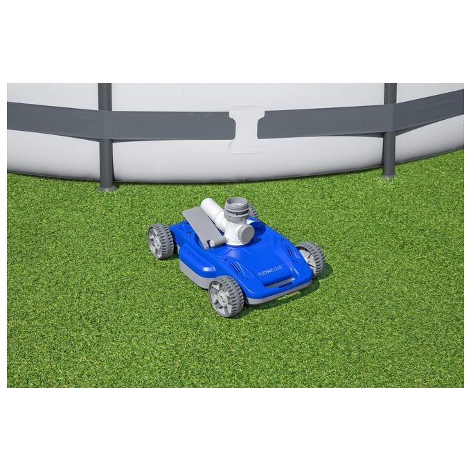 Bestway 58665 Flowclear AquaDrift Pulitore Automatico per Piscina Idraulico fino a 6.70 m portata 5678 12113 L-h colore Multicolore