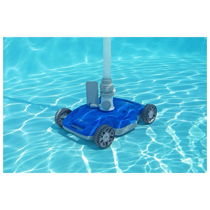 Bestway 58665 Flowclear AquaDrift Pulitore Automatico per Piscina Idraulico fino a 6.70 m portata 5678 12113 L-h colore Multicolore