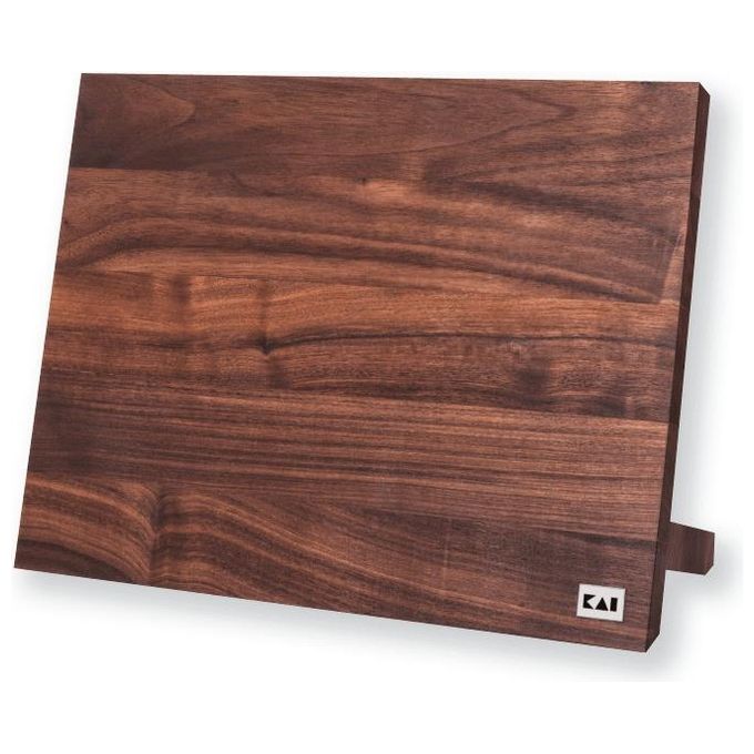Kai Shun Portacoltelli Magnetico in Legno di Noce