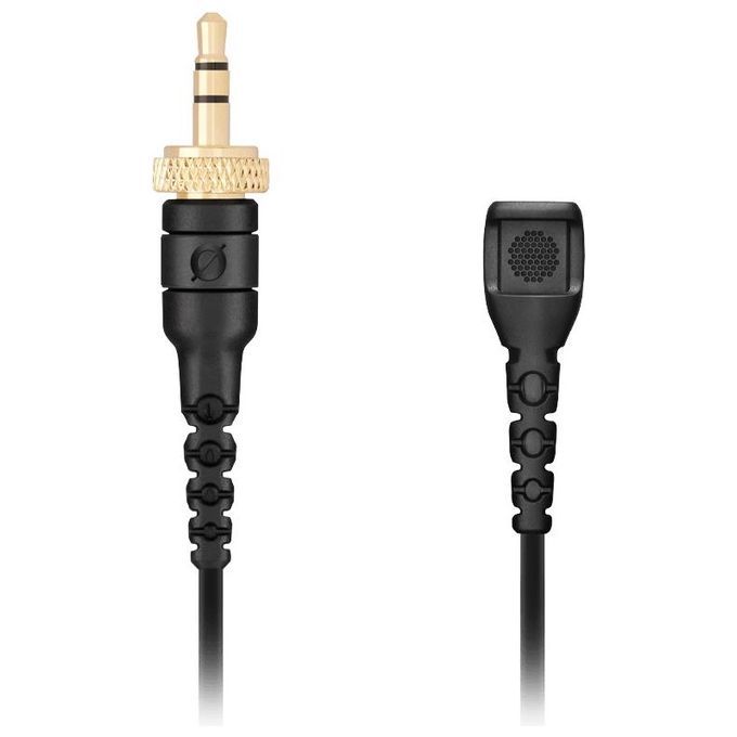 RØDE LAVALIERII Lavalier II Microfono Lavalier Omnidirezionale con Connettore 3.5 mm TRS Locking Cavo 1.2 m colore Nero