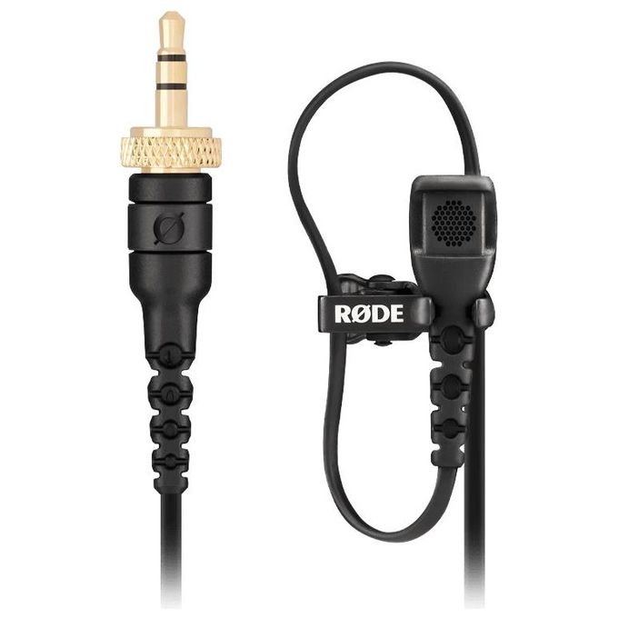 RØDE LAVALIERII Lavalier II Microfono Lavalier Omnidirezionale con Connettore 3.5 mm TRS Locking Cavo 1.2 m colore Nero
