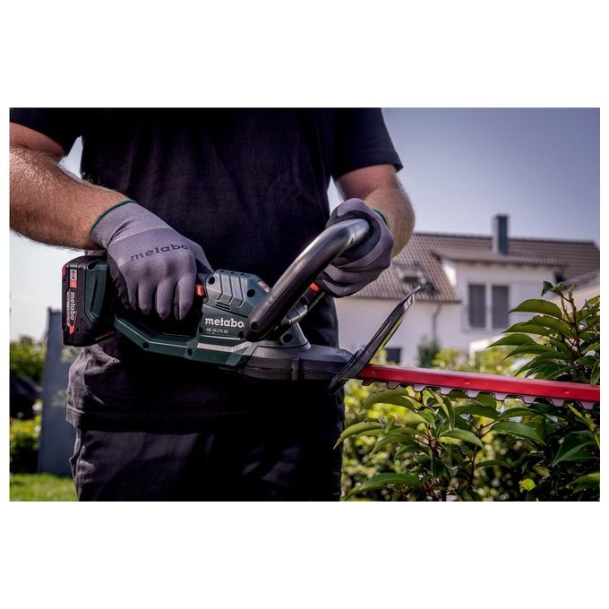 Metabo HS 18 LTX 45 Tagliasiepi a Batteria 18V 45 cm lama doppia 2600 spm 2 Kg colore Nero