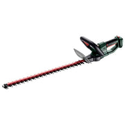 Metabo 601719850 HS 18 LTX 65 Tagliasiepi a batteria 18 V 65 cm lama doppia 2600 spm peso 2,3 Kg colore Nero Verde Rosso