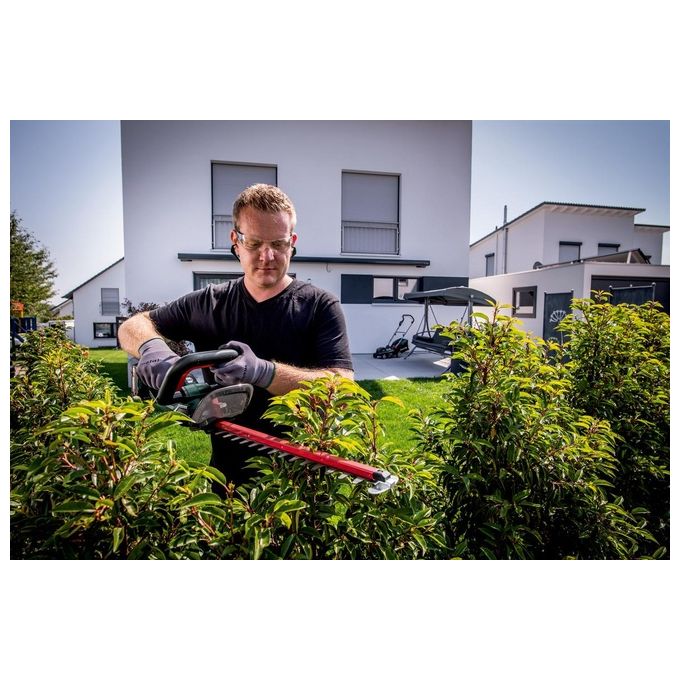 Metabo 601719850 HS 18 LTX 65 Tagliasiepi a batteria 18 V 65 cm lama doppia 2600 spm peso 2,3 Kg colore Nero Verde Rosso