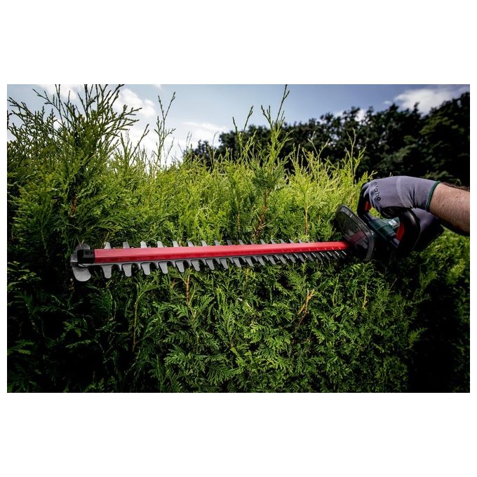 Metabo HS 18 LTX 45 Tagliasiepi a Batteria 18V 45 cm lama doppia 2600 spm 2 Kg colore Nero