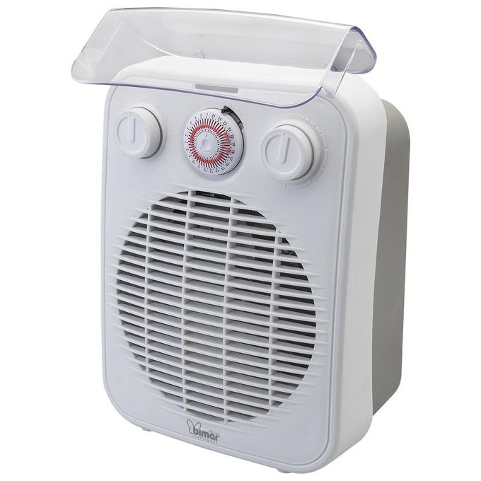 Bimar HF196 Termoventilatore 2000W per Bagno Programmatore Settimanale Protezione IP21 colore Bianco