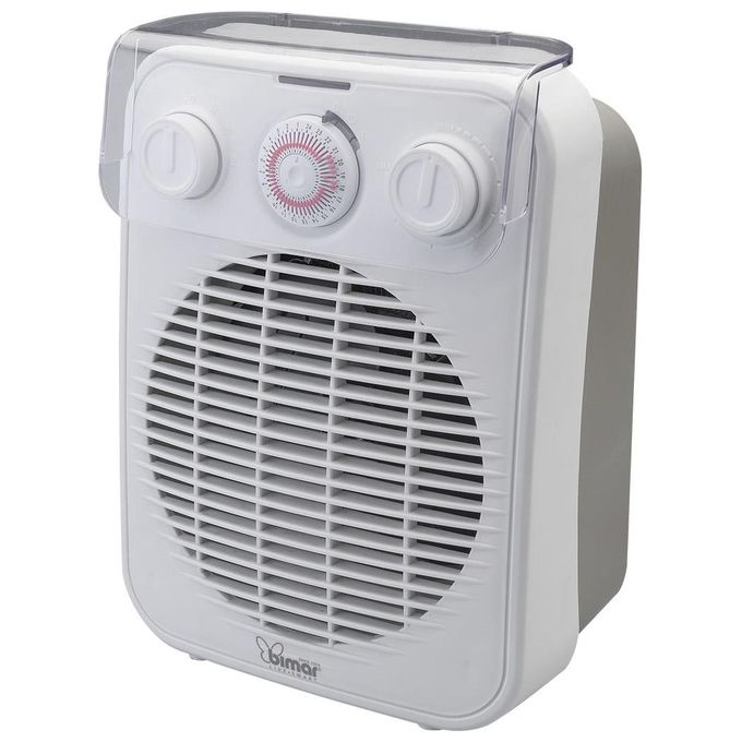 Bimar HF196 Termoventilatore 2000W per Bagno Programmatore Settimanale Protezione IP21 colore Bianco