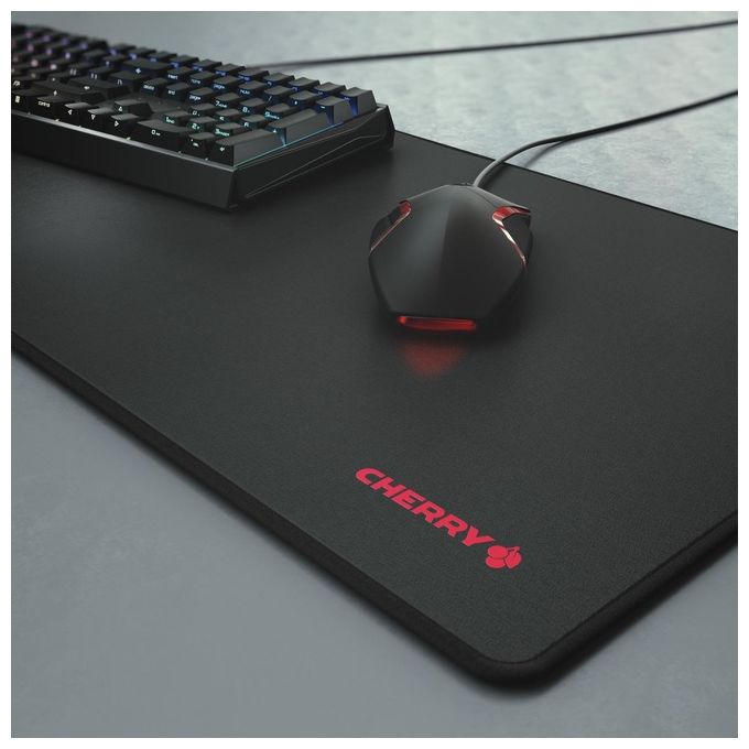 Cherry MP 2000 PREMIUM XXL Tappetino per Mouse da Gioco Nero
