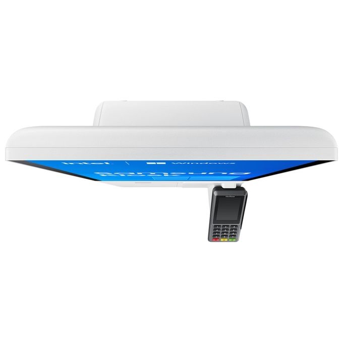 Samsung LH24KMC3BGCXEN KM24C-3 Kiosk Design Monitor LED 24'' Full HD Touch Screen Capacitivo Windows 10 IoT Enterprise Intel Core i3 colore Bianco