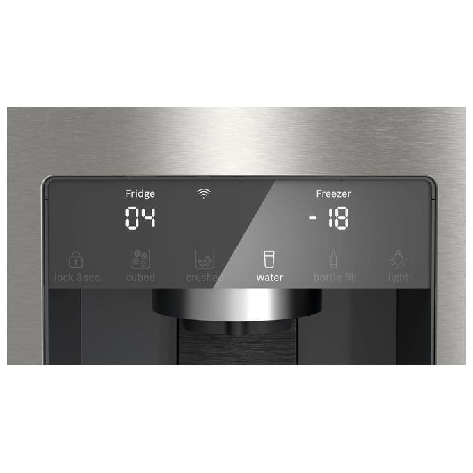 Bosch KFI96APEA Serie 6 Frigorifero Multidoor 574 L 183 cm Classe E 39 dB No Frost VitaFresh XXL colore Acciaio Spazzolato