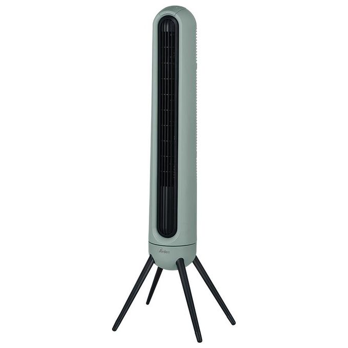 Ardes AR5T1001 Rocket Ventilatore a Torre 3 Velocita' Oscillazione Automatica Timer 9h Telecomando Display LED 40W 54dB colore Verde Salvia