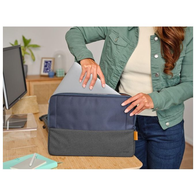 Trust Lisboa Custodia a Tasca per Notebook 16'' Blu