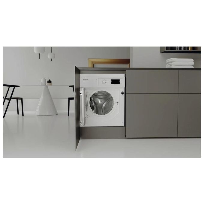 Whirlpool Lavatrice da Incasso FreshCare 8kg 1400 Giri Classe B Bianca BI WMWG 81485E EU