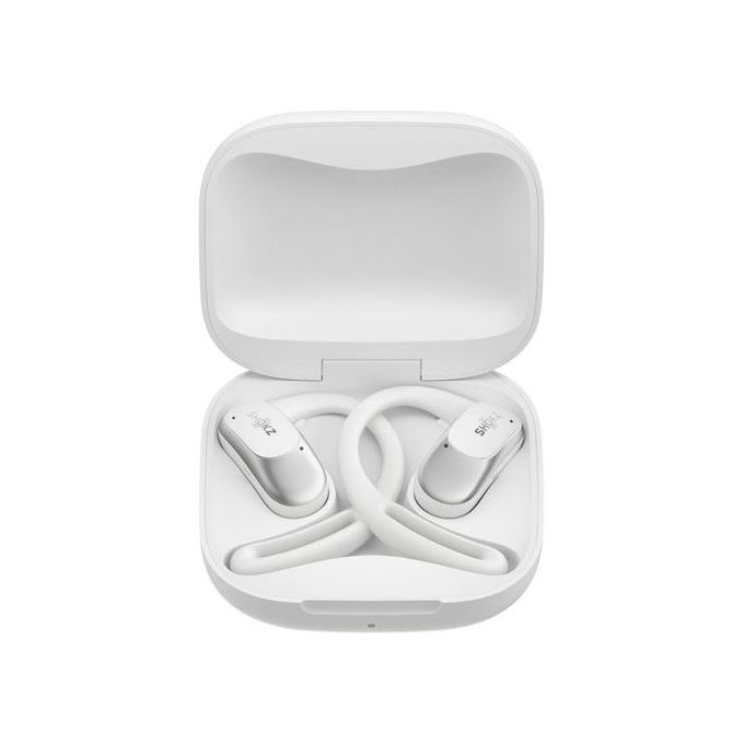 Shokz SZ-HEA-0091 OpenFit Air Auricolari True Wireless Open-Ear Bluetooth 5.2 IP54 autonomia 28 ore colore Bianco