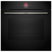 Bosch HBG7321B1 Serie 8 Forno da incasso Multifunzione 71 L Classe A+ Air Fry Funzione Pizza Autopulizia Idrolitica (59.4x59.5x54.8 cm) colore Nero