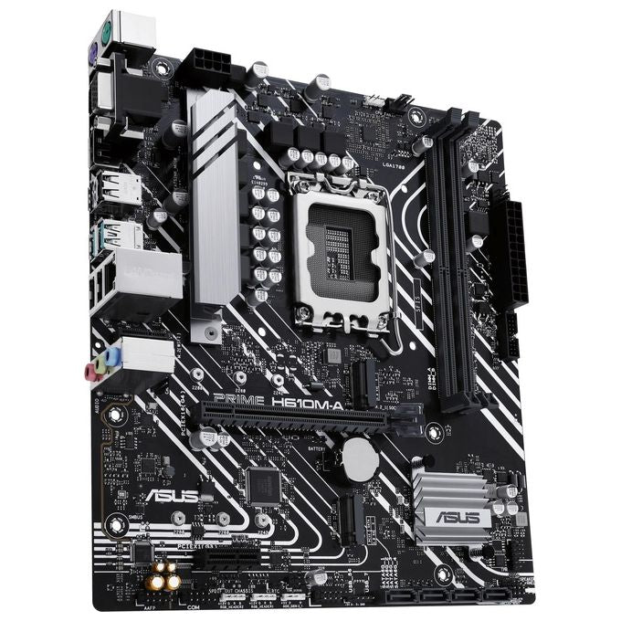 ASUS 90MB1G20-M0EAYC PRIME Scheda Madre Intel H610 LGA 1700 DDR5 2x DIMM M.2 Micro ATX colore Nero