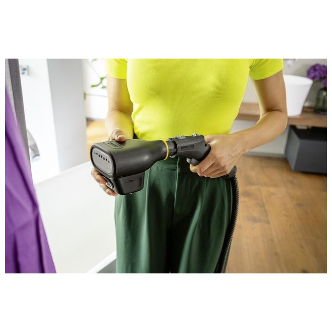 KÄRCHER 2.863-332.0 Bocchetta a Vapore per Stirare Verticalmente Compatibile con Modelli SC e SG Serbatoio 100 ml colore Nero