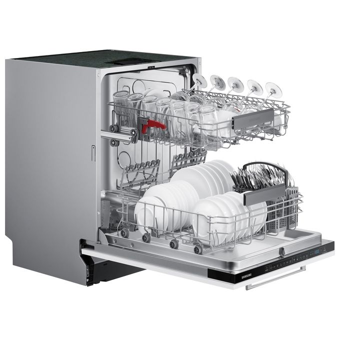 Samsung DW60A6080BB Serie 6500 Lavastoviglie a Scomparsa Totale 13 coperti Classe E Auto Door Open 44 dB (81,5x59,8x55 cm) colore Inox