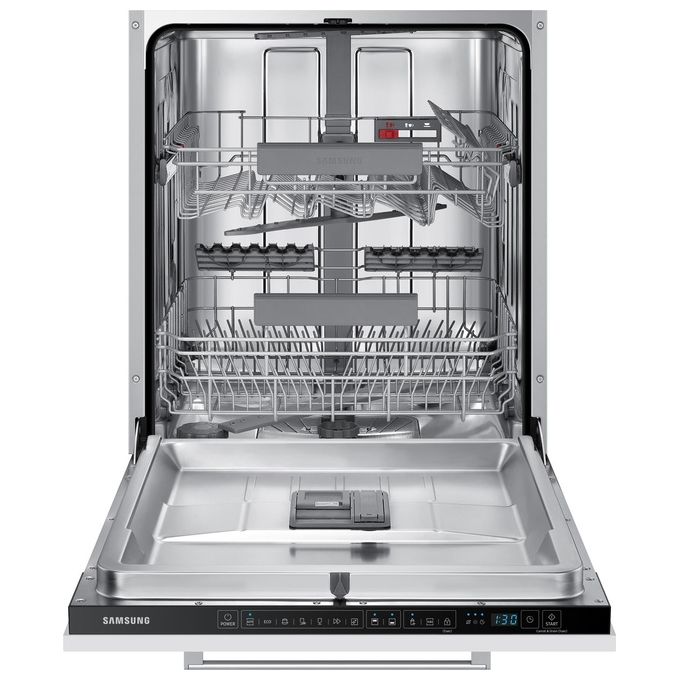 Samsung DW60A6080BB Serie 6500 Lavastoviglie a Scomparsa Totale 13 coperti Classe E Auto Door Open 44 dB (81,5x59,8x55 cm) colore Inox
