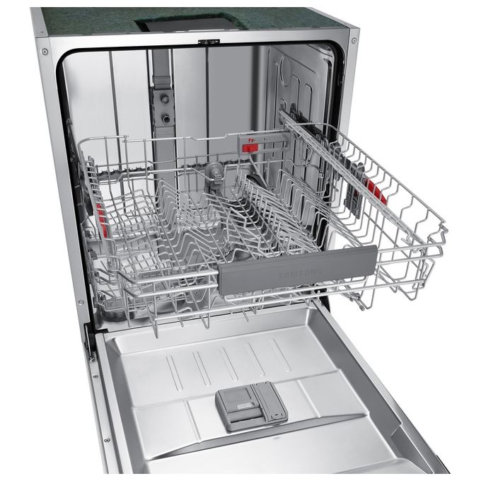 Samsung DW60A6080BB Serie 6500 Lavastoviglie a Scomparsa Totale 13 coperti Classe E Auto Door Open 44 dB (81,5x59,8x55 cm) colore Inox