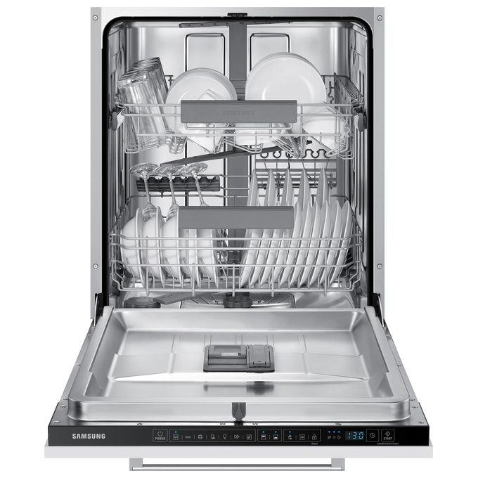 Samsung DW60A6080BB Serie 6500 Lavastoviglie a Scomparsa Totale 13 coperti Classe E Auto Door Open 44 dB (81,5x59,8x55 cm) colore Inox