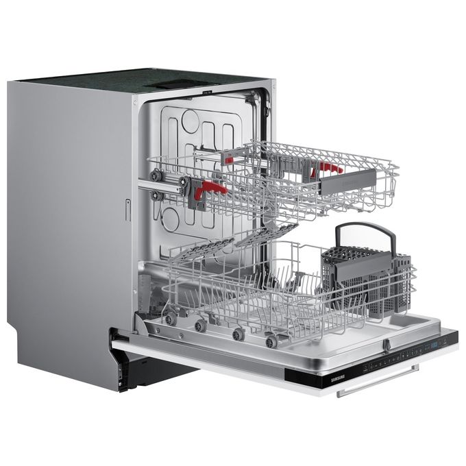 Samsung DW60A6080BB Serie 6500 Lavastoviglie a Scomparsa Totale 13 coperti Classe E Auto Door Open 44 dB (81,5x59,8x55 cm) colore Inox