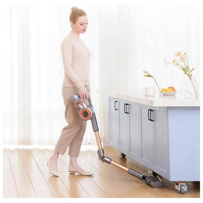 JIMMY H9 PRO H9 Pro Aspirapolvere a bastone 2 in 1 Senza sacchetto HEPA 25000 Pa 80 min 76 dB colore Oro Grigio