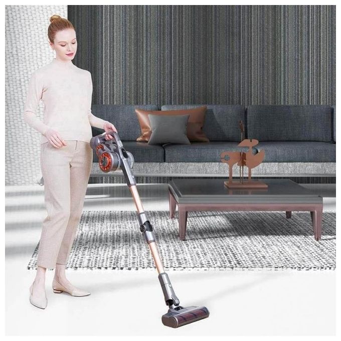 JIMMY H9 PRO H9 Pro Aspirapolvere a bastone 2 in 1 Senza sacchetto HEPA 25000 Pa 80 min 76 dB colore Oro Grigio
