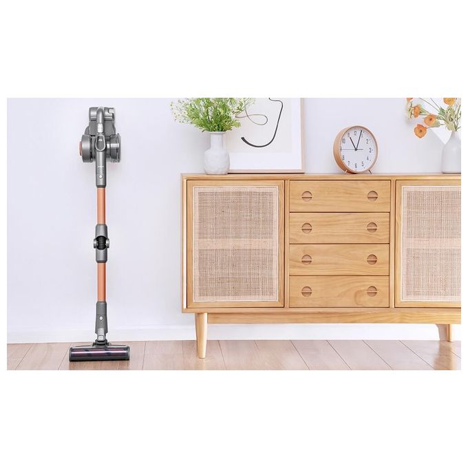 JIMMY H9 PRO H9 Pro Aspirapolvere a bastone 2 in 1 Senza sacchetto HEPA 25000 Pa 80 min 76 dB colore Oro Grigio