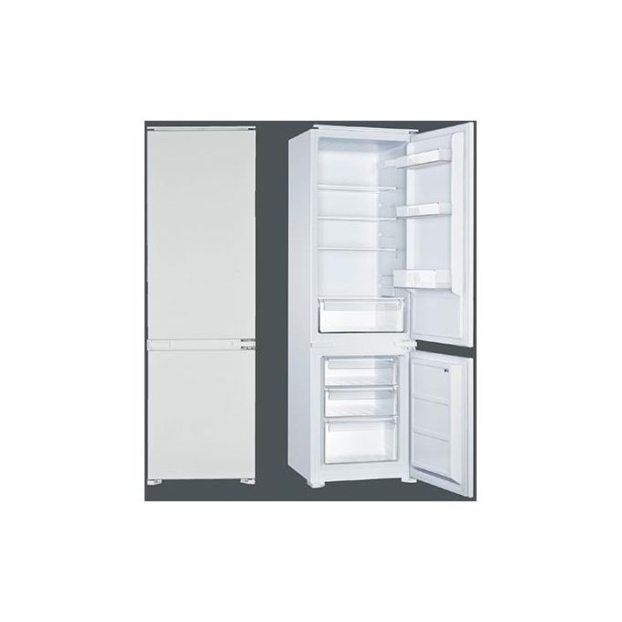 SilverLine R12058W3 Frigorifero Combinato da Incasso 250 L 177 cm Classe F 42 dB Statico colore Bianco