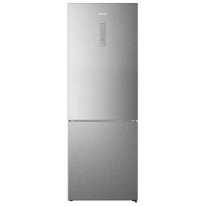 Hisense RB645N4BIE Frigorifero Combinato 495 L 200 cm Classe E 39 dB Total No Frost Multi Airflow Inverter colore Acciaio Inox