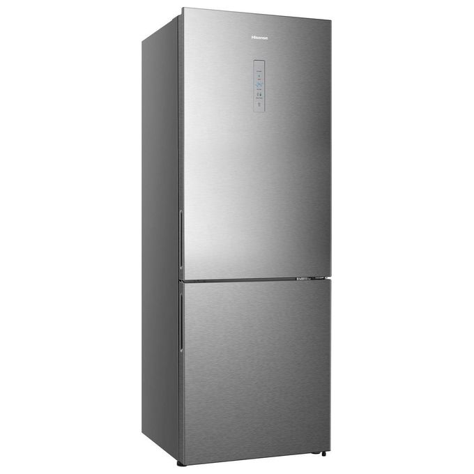 Hisense RB645N4BIE Frigorifero Combinato 495 L 200 cm Classe E 39 dB Total No Frost Multi Airflow Inverter colore Acciaio Inox