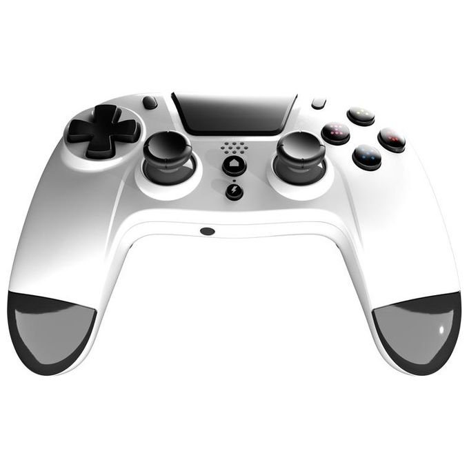 Gioteck VX4PS4-34-MU VX4 Gamepad Wireless Bluetooth per PS4 e PC Analogico Digitale colore Bianco