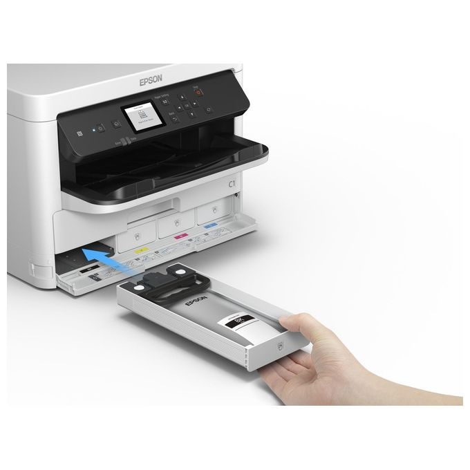 Epson C13T01C400 WorkForce Pro WF-C529R WF-C579R Cartuccia Inchiostro Originale XL Pigmento 5000 pagine colore Giallo