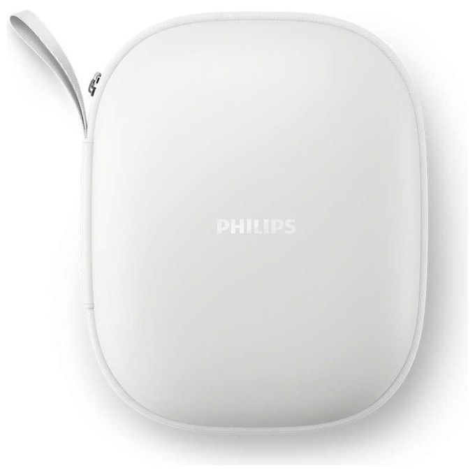 Philips TAH8506WT-00 Cuffie Wireless con Cancellazione Attiva del Rumore Bluetooth 5.0 Fino a 60 Ore di Autonomia colore Bianco
