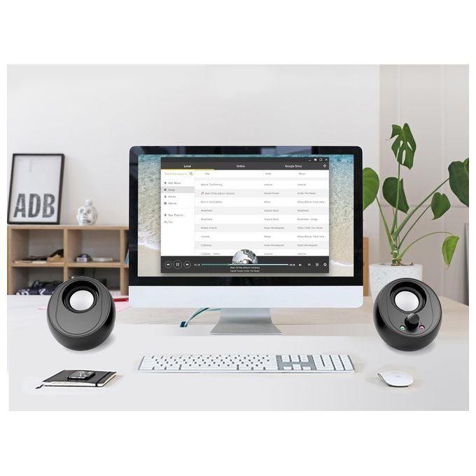Conceptronic Mini Speaker 2.0 Black Jack 3.5 Bluetooth