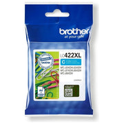 Brother LC422XLC Cartuccia d'Inchiostro Originale Inkjet 1500 pagine colore Ciano