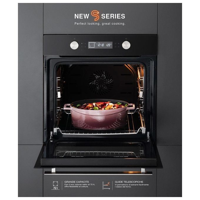 Silverline BO6502X01 S2 Forno da incasso elettrico multifunzione 72 L Classe A 6 funzioni colore Inox (59.5x59.5x54.7 cm)