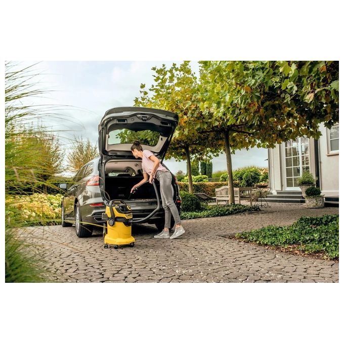 Kärcher WD 5 V-25-5-22 Aspiratore Solidi Liquidi Secco Bagnato 25 L 1100 W Funzione Soffiante colore Nero Giallo