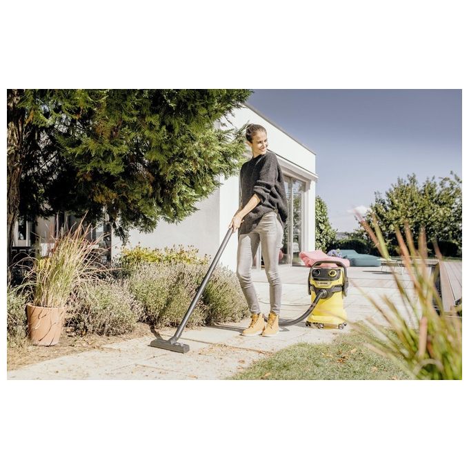 Kärcher WD 5 V-25-5-22 Aspiratore Solidi Liquidi Secco Bagnato 25 L 1100 W Funzione Soffiante colore Nero Giallo