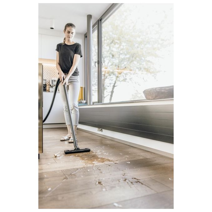 Kärcher 1.628-009.0 WD 2 Plus Aspirapolvere Solidi Liquidi 12 L 1000W Funzione Soffiante colore Nero Giallo
