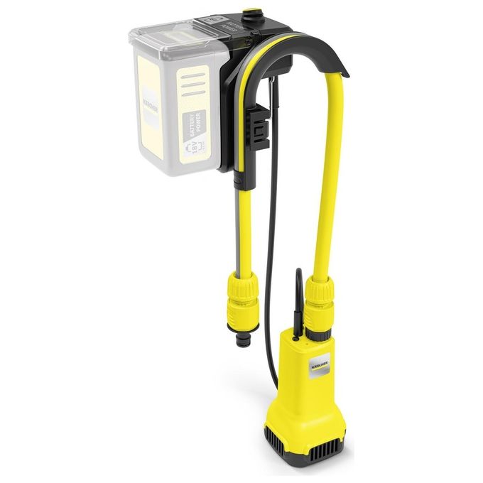 Kärcher 1.645-475.0 Pompa a Batteria BP 2.000-18 Barrel 80 W 2 bar 2000 l-h colore Nero Giallo